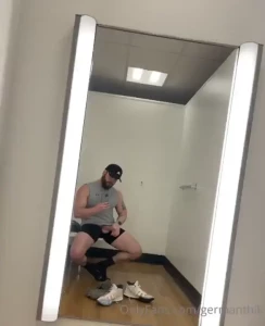 Got a little horny in the dressing room