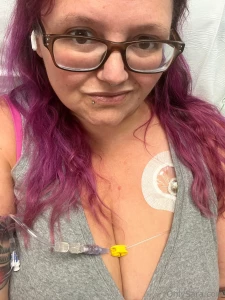 Infusion day i wore my short shorts want to be my nurse today part 1