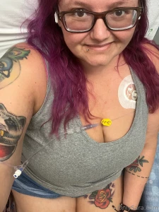 Infusion day i wore my short shorts want to be my nurse today part 2