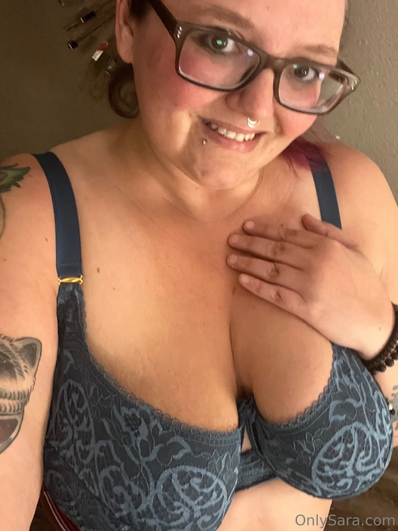 Wore a pretty bra today 