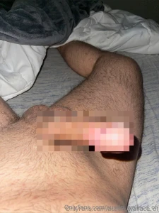 Saturday night trying to stick this big thing in me