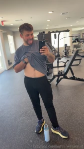 So sweaty went to the gym today