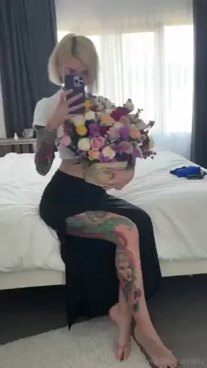 To recieve flowers is always a big pleasure 