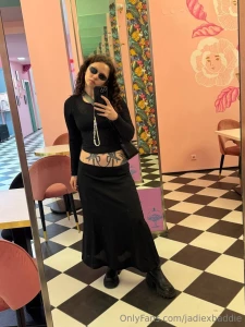 I m wearing a black outfit today would you like it if i showed up with