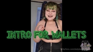 Intro for wallets a taste of findom