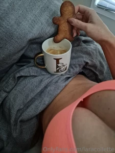 Sunday morning coffee and gingerbread men