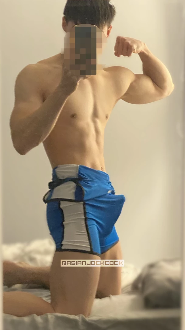 Trying out wrestling as a sport putting on a singlet for the first part 1 