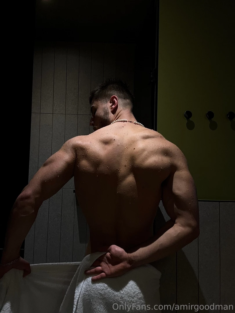 A refreshing shower after a workout always makes me feel lighter 