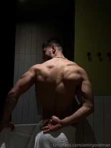 A refreshing shower after a workout always makes me feel lighter