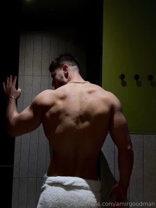 A refreshing shower after a workout always makes me feel lighter part 1