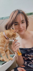 I had to give him a treat so he would pose for the pic