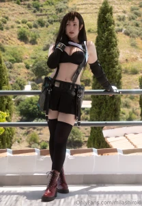 Let s settle this tifa from the front or tifa from the back also you part 1