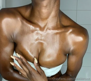 I feel like letting my towel drop right now
