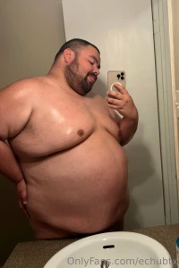 Post shower selfies featuring some belly