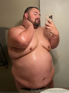 Post shower selfies featuring some belly part 5