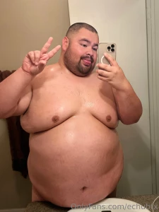 Post shower selfies featuring some belly part 4