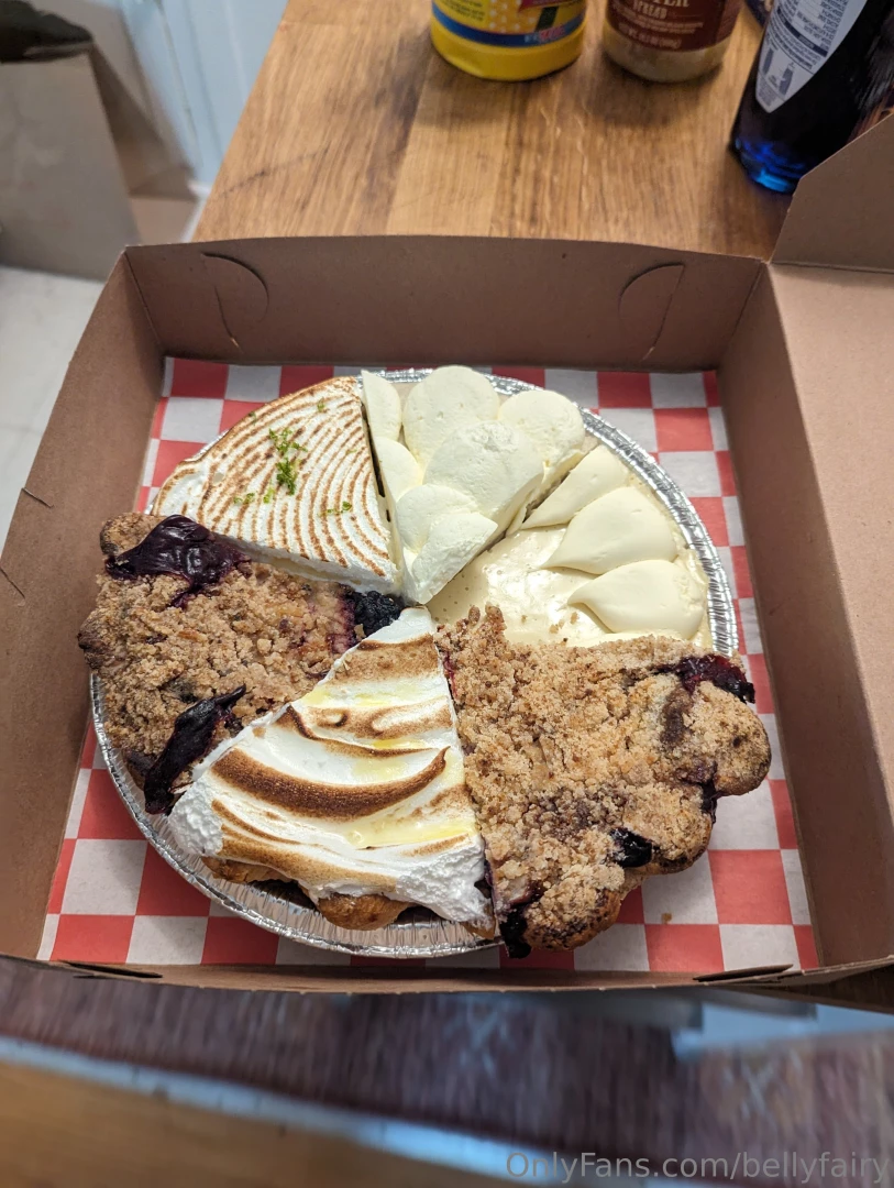 Just looking for a piggy to feed all this pie to 