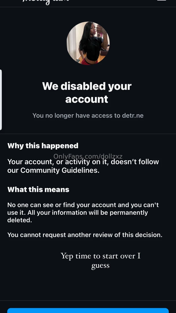 Today is a very sad day for me 