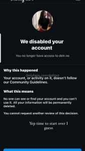 Today is a very sad day for me