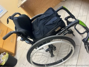 Hello fans meet my new chair the only problem is that funding does not