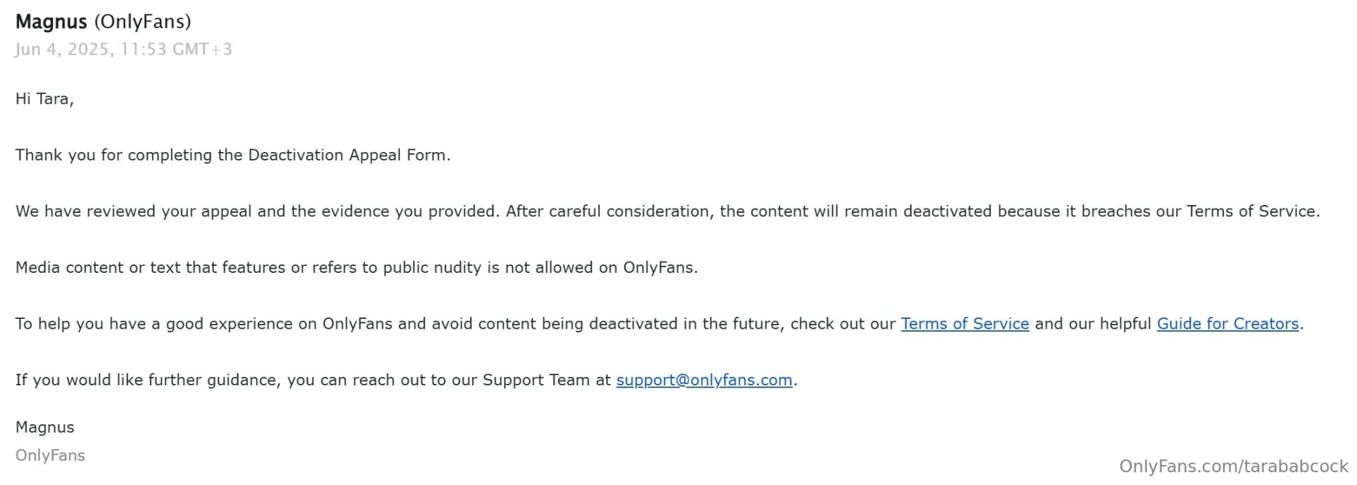 Welp onlyfans support is absolutely ridiculous in the past they ve 