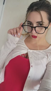 Your awesome and kinky secretary want to see your cock