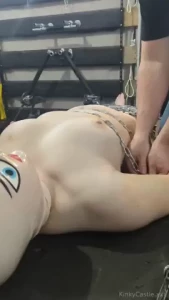 Chained bondage for our fuckdoll