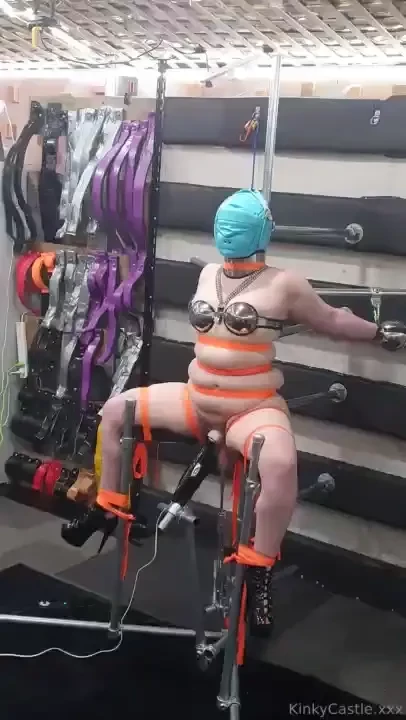 Chastity girl anne rowe finishing up her yearly dose of orgasms 