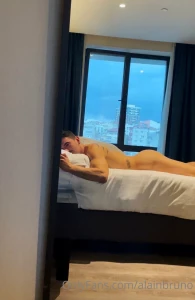 I wish you were the bed