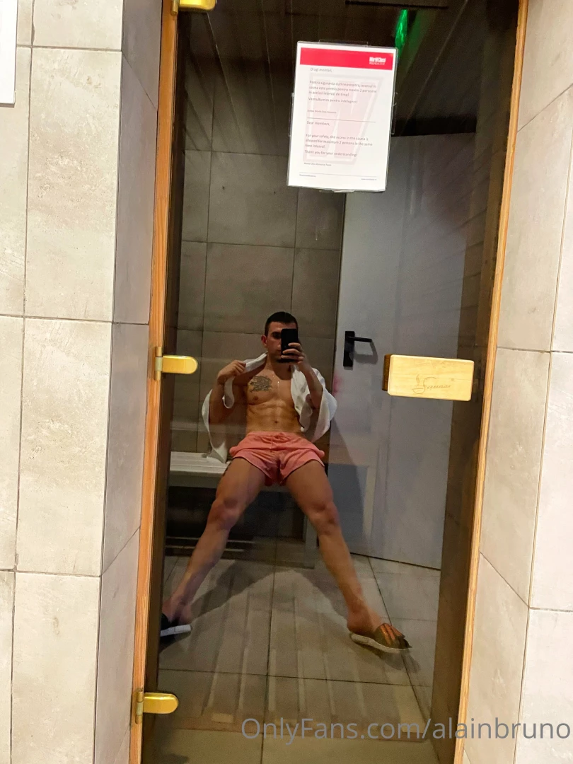 Time to sweat it in the sauna 