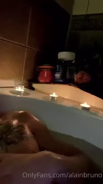 It s just you and me in the warm water with candles and some music let 