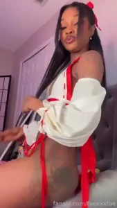 Camming my little ass off in the months to cum tags fyp ebony petite