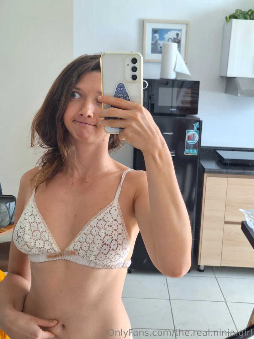 I like this soft white bra it would look very feminine and soft even part 4 