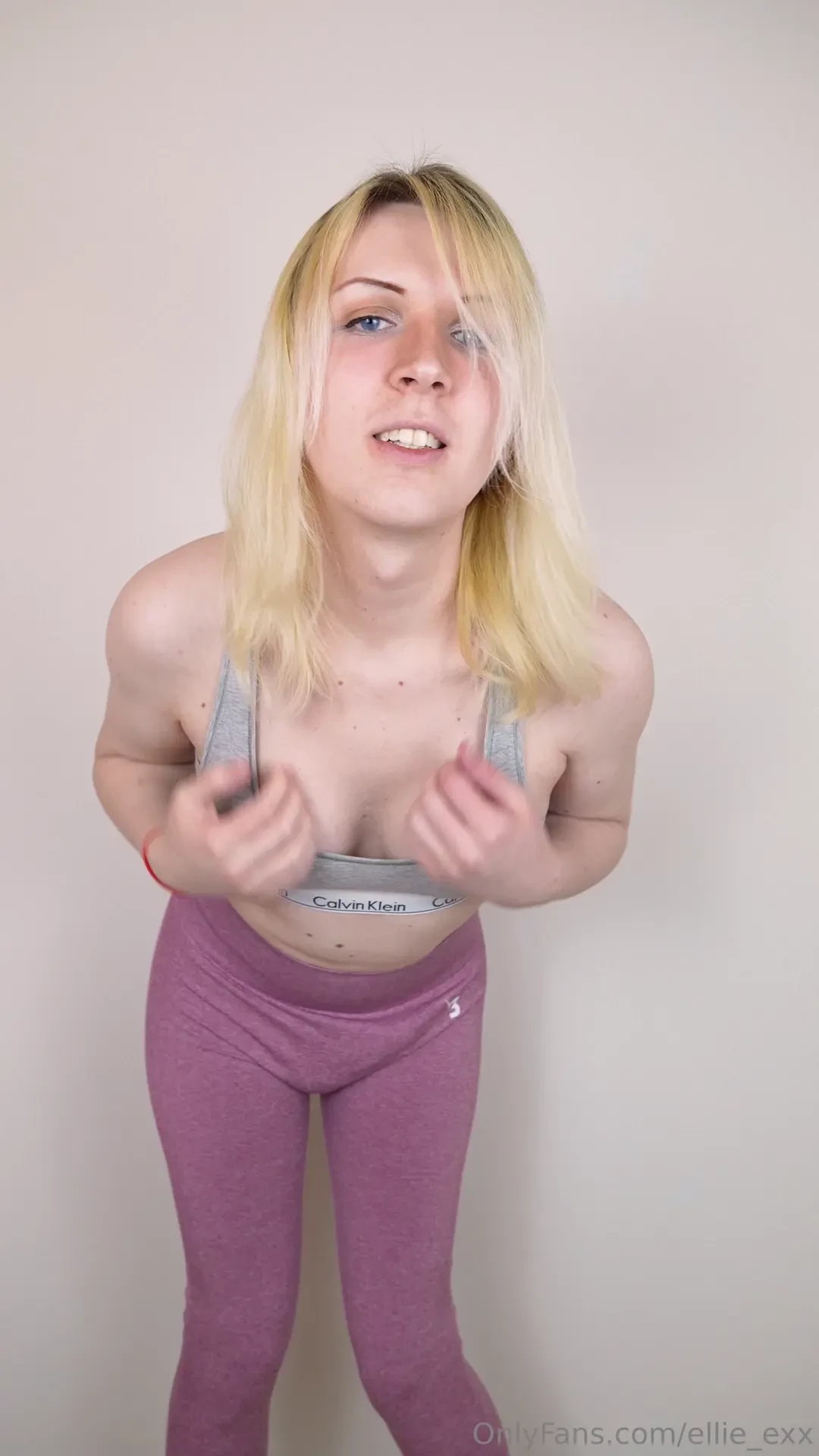 Two little teasing clips today in my yoga pants how bad do you want to part 1 