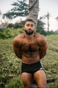 Tied to this tree will you help me