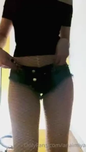 Glowing fishnet buttplug part 1