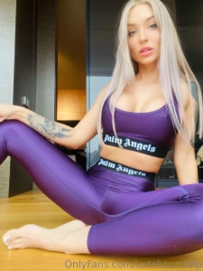 Want me to show you a few of my yoga moves naked hehe