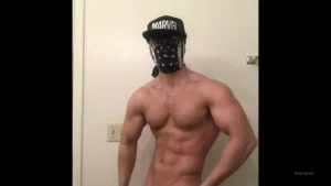 Shredded morning bathroom flex amp cock jerking tips are greatly