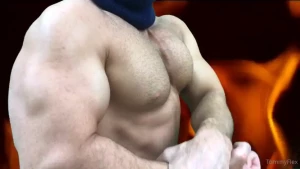 Thick pecs thick peaks one hell of a dominant performance this is why