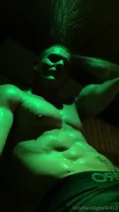 Which piggy is waiting outside the sauna for daddy who needs a towel