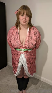 What do you think of this cosplay of nezuko kamado off demon slayer part 3