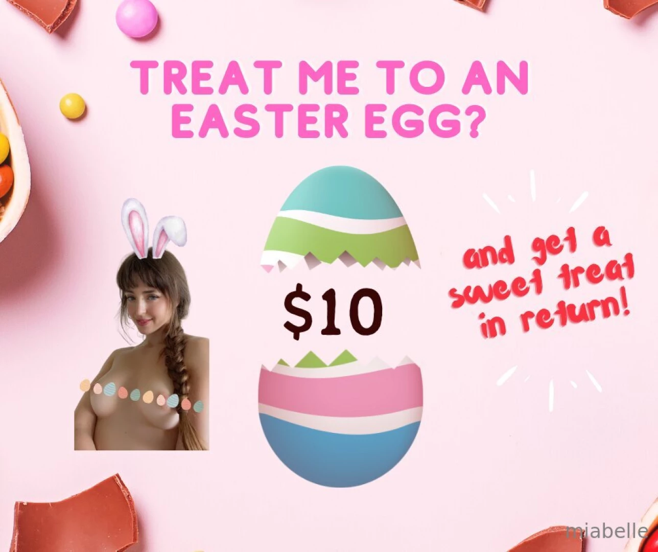 Treat me to an easter egg i m craving something sweet can you help me 