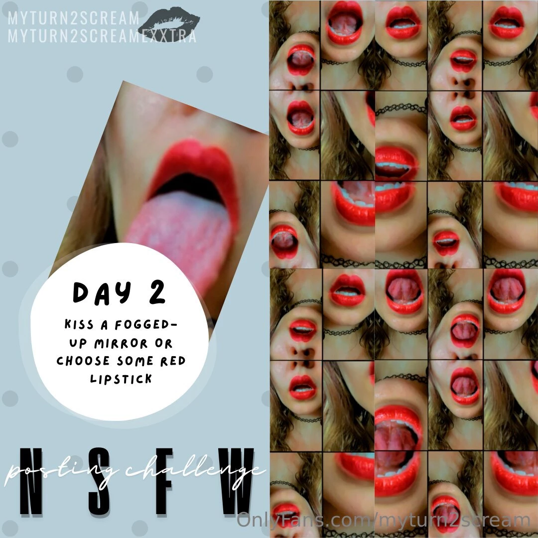January nsfw challenge day 2 kiss a fogged up mirror or choose some 