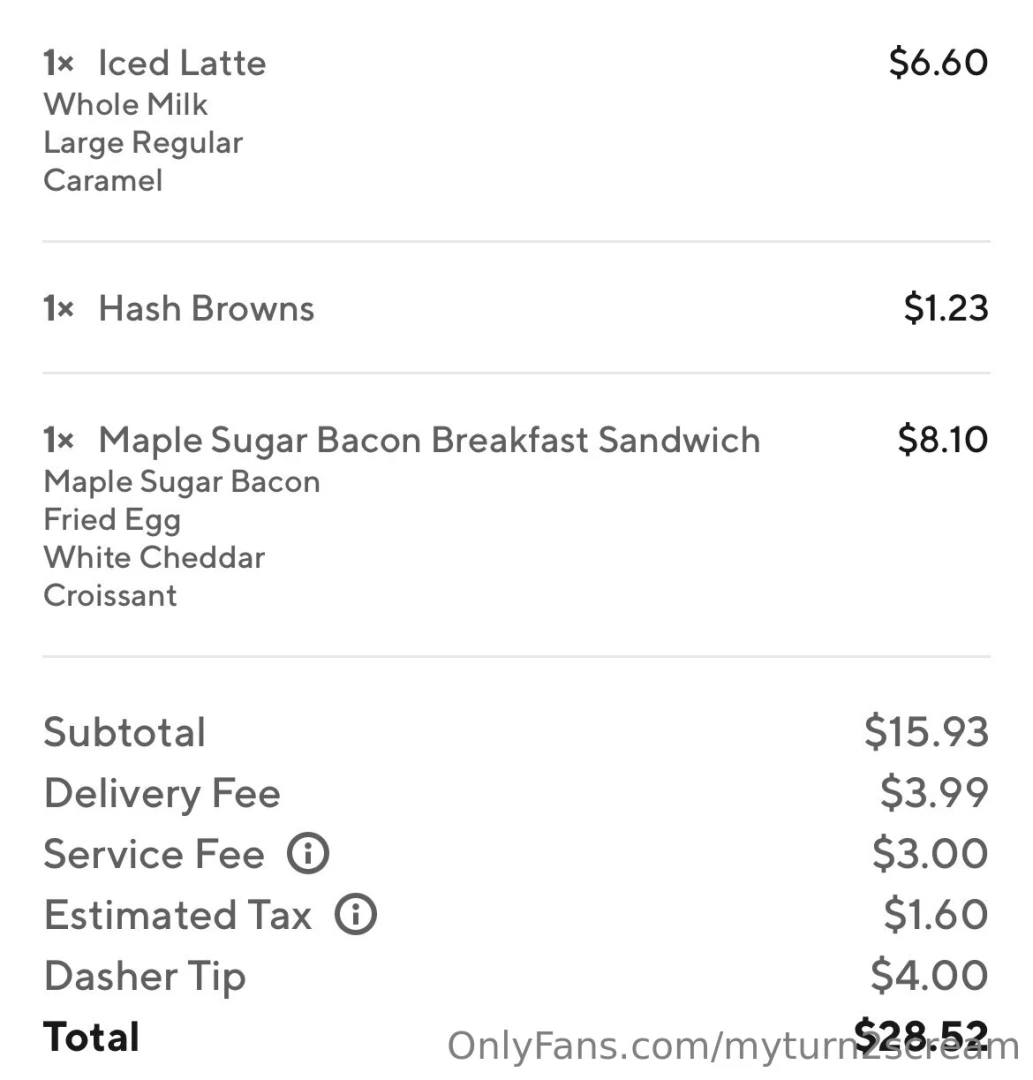 Breakfast order part 1 