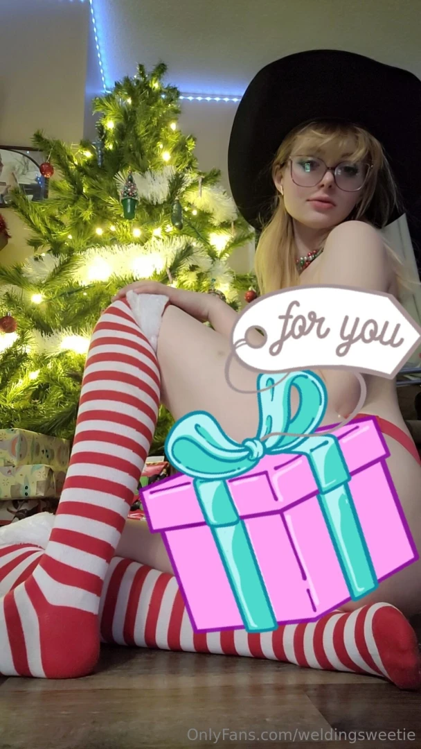 Merry christmas hope i was what you wanted under the tree mwah mwah 