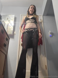 Caught pneumonia but i m back i went to a bondage ball and got a new