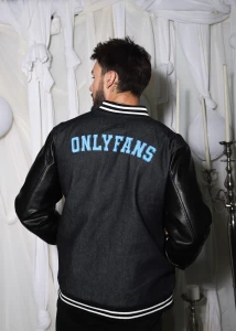 The boys are out in our varsity jacket this season created to layer on