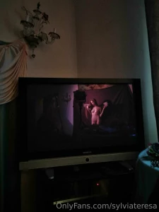 Merry christmas with a behind the scenes pic my reflection as an angel