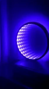 Homemade infinity mirror