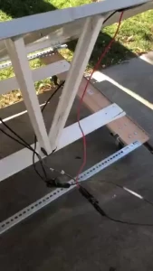 This is how the mobile solar power unit i built works